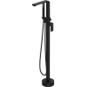 Mexen Roxy freistehende Badewannenarmatur, schwarz - 75533-70
