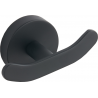 Mexen Loft doppelter Handtuchhaken, schwarz - 7012635-70