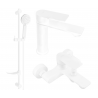 Mexen Royo DF40 Badewannen-Set, weiß - 72203DF40-20