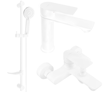 Mexen Royo DF40 Badewannen-Set, weiß - 72203DF40-20