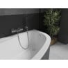 Mexen Westa Linke Eckbadewanne 160 x 100 cm, weiß - 560116010001