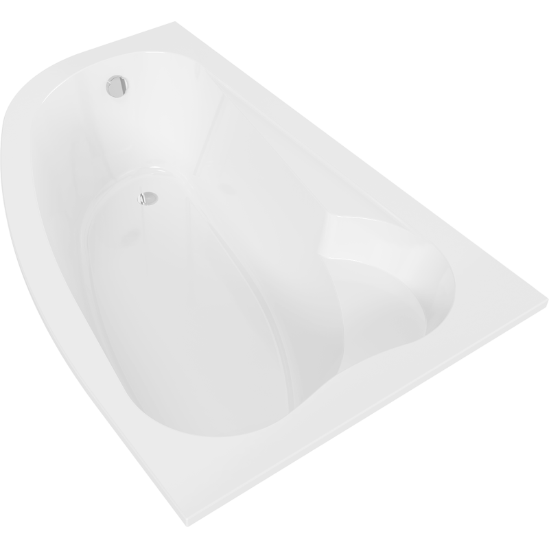 Mexen Westa Eckbadewanne rechts 160 x 100 cm, weiß - 560116010002