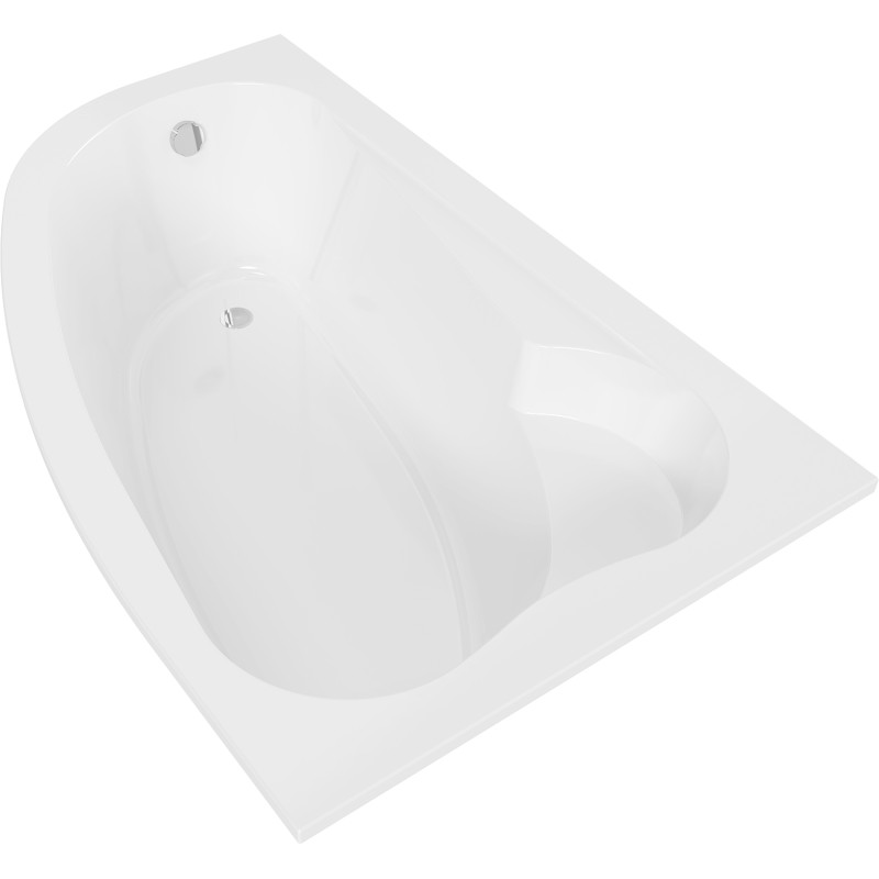Mexen Westa rechte Eckbadewanne 160 x 100 cm, weiß - 560116010002
