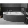 Mexen Westa Eckbadewanne rechts 160 x 100 cm, weiß - 560116010002