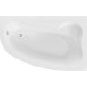Mexen Westa rechte Eckbadewanne 160 x 100 cm, weiß - 560116010002