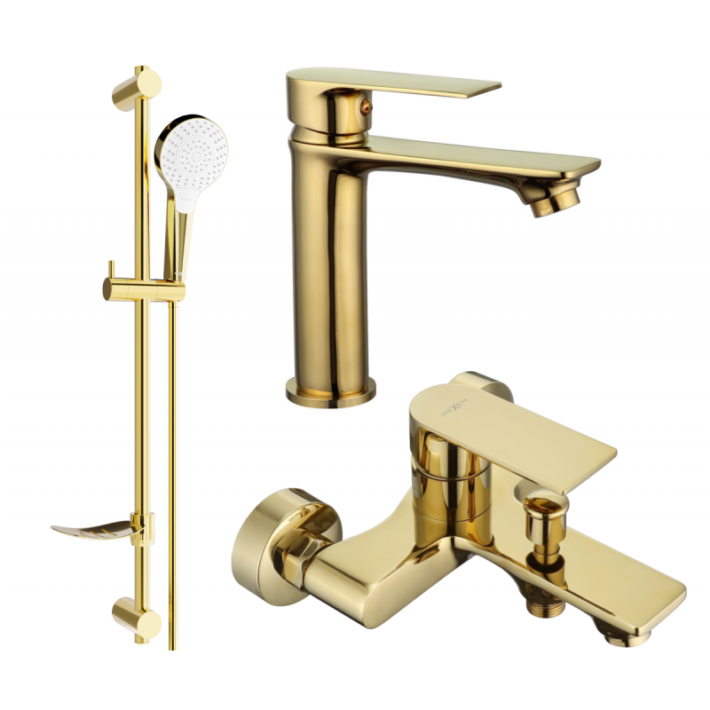 Mexen Royo DF05 Wannenset, Gold - 72203DF05-50