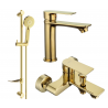 Mexen Royo DF40 Badewannen-Set, golden - 72203DF40-50