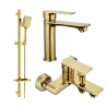 Mexen Royo DQ62 Badewannenset, gold - 72203DQ62-50