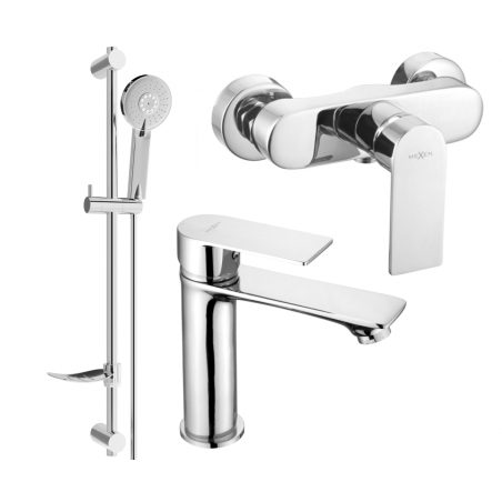 Mexen Royo DF40 Duschset, Chrom - 72204DF40-00