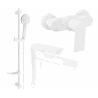 Mexen Royo DF05 Duschset, weiß - 72204DF05-20