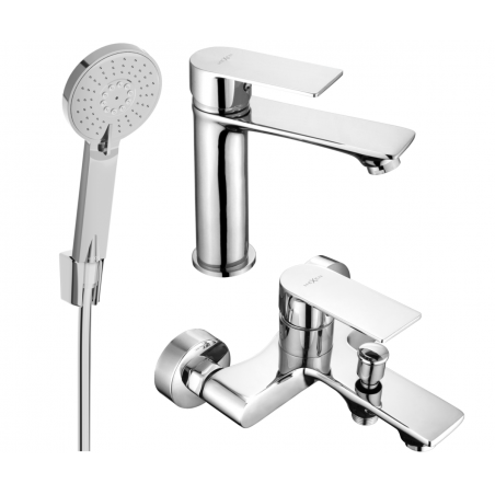 Mexen Royo R40 Wannensatz, Chrom - 72203R40-00