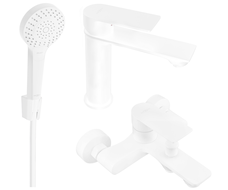 Mexen Royo R05 Badewannen-Set, weiß - 72203R05-20