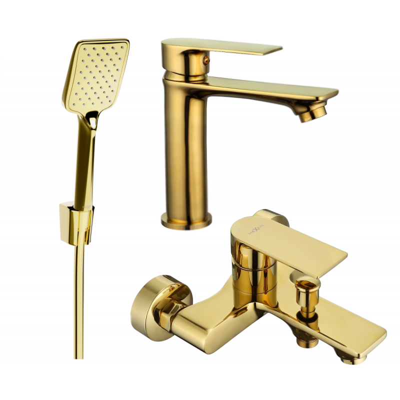 Mexen Royo R62 Badewannenset, gold - 72203R62-50