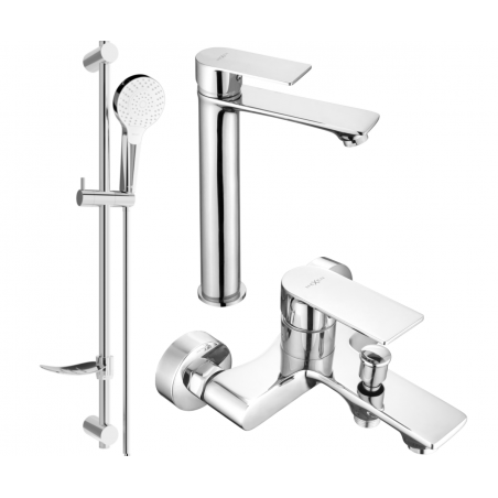 Mexen Royo DF05 Wannen-Set, Chrom - 72213DF05-00