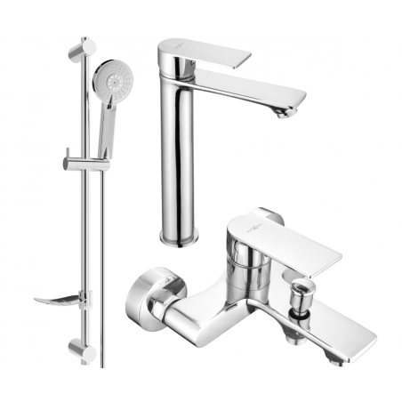 Mexen Royo DF40 Badewannen-Set, Chrom - 72213DF40-00