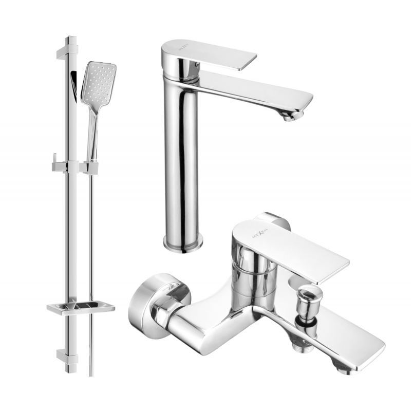 Mexen Royo DQ62 Badewannensatz, Chrom - 72213DQ62-00