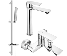 Mexen Royo DQ72 Badewannen-Set, Chrom - 72213DQ72-00