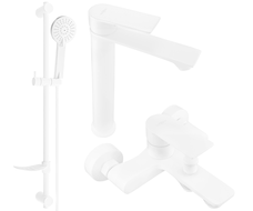 Mexen Royo DF40 Badewannen-Set, weiß - 72213DF40-20