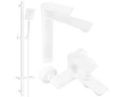 Mexen Royo DQ62 Badewannenset, weiß - 72213DQ62-20