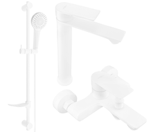 Mexen Royo DF05 Badewannenset, weiß - 72213DF05-20