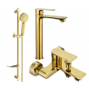 Mexen Royo DF40 Badewannenset, golden - 72213DF40-50