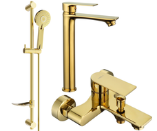 Mexen Royo DF40 Badewannenset, golden - 72213DF40-50