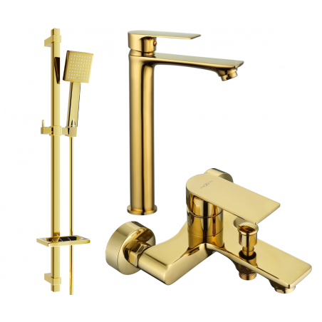 Mexen Royo DQ45 Badeset, golden - 72213DQ45-50