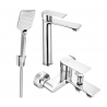 Mexen Royo R62 Badewannenset, Chrom - 72213R62-00