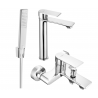 Mexen Royo R72 Badewannen-Set, Chrom - 72213R72-00