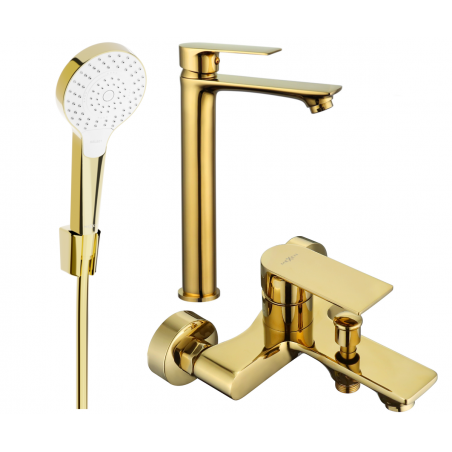 Mexen Royo R05 Wannenset, gold - 72213R05-50