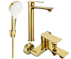 Mexen Royo R05 Wannenset, gold - 72213R05-50