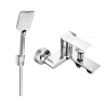 Mexen Royo R62 Badewannenarmatur mit Duschset, Chrom - 7223R62-00