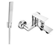Mexen Royo R72 Badewannenarmatur mit Duschset, Chrom - 7223R72-00