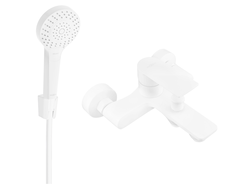 Mexen Royo R05 Badewannenarmatur mit Duschset, weiß - 7223R05-20