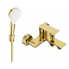 Mexen Royo R05 Badewannenarmatur mit Duschset, Gold - 7223R05-50