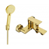 Mexen Royo R40 Badewannenarmatur mit Duschset, gold - 7223R40-50
