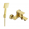 Mexen Royo R45 Badewannenarmatur mit Duschset, Gold - 7223R45-50