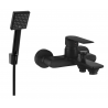 Mexen Royo R45 Wannenarmatur mit Duschset, schwarz - 7223R45-70