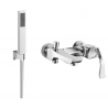 Mexen Estrella R02 Badewannenarmatur mit Duschset, Chrom - 7233R02-00