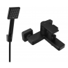 Mexen Mino R45 Badewannenarmatur mit Duschset, schwarz - 7243R45-70