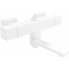 Mexen Cube thermostatische Badewannen-Duscharmatur, weiß - 77910-20