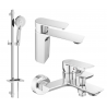 Mexen Alexa DQ40 Bade-Set, Chrom - 71203DQ40-00