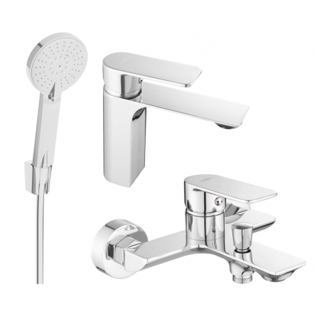 Mexen Alexa R40 Badewannen-Set, Chrom - 71203R40-00