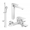 Mexen Alexa DS40 Wannenarmatur Set, Chrom - 71213DS40-00