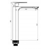Mexen Alexa R40 Badezimmerset, Chrom - 71213R40-00