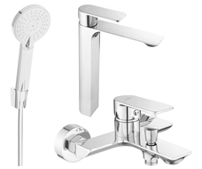 Mexen Alexa R40 Badezimmerset, Chrom - 71213R40-00