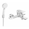 Mexen Alexa R40 Badewannenarmatur mit Duschset, Chrom - 7123R40-00