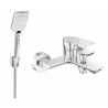 Mexen Alexa R62 Badewannenarmatur mit Duschset, Chrom - 7123R62-00