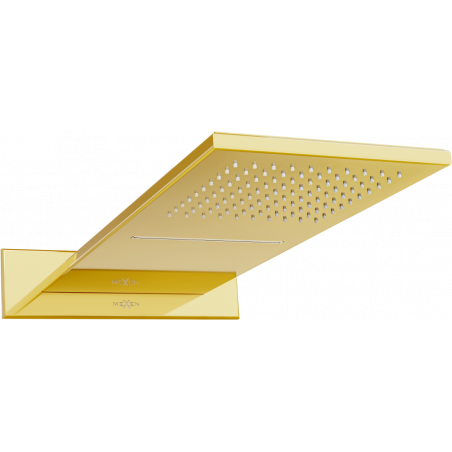 Mexen Waterfall Regendusche Slim 50 x 22 cm, Gold - 79190-50