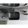 Mexen Rita Waschbecken zur Aufsatzmontage 45 x 32 cm, schwarz matt/goldenes Rautenmuster - 21084579